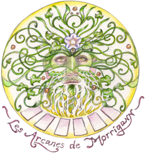 Les Arcanes de Morrigann: Logo Greenman