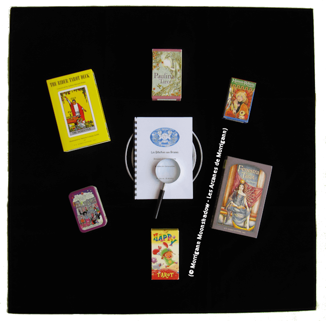 Les Arcanes de Morrigann: Détectives aux Arcanes - Salon Rider Waite Smith Tarot
